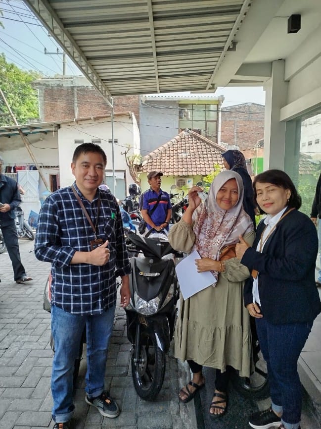 BRI KCP Diponegoro Surabaya, Serahkan Hadiah Simpedes Pada Para Pemenang