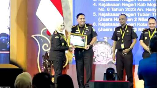 Kejaksaan Negeri Tanjung Perak Raih  Penghargaan atas Kinerja Gemilang Tahun 2024