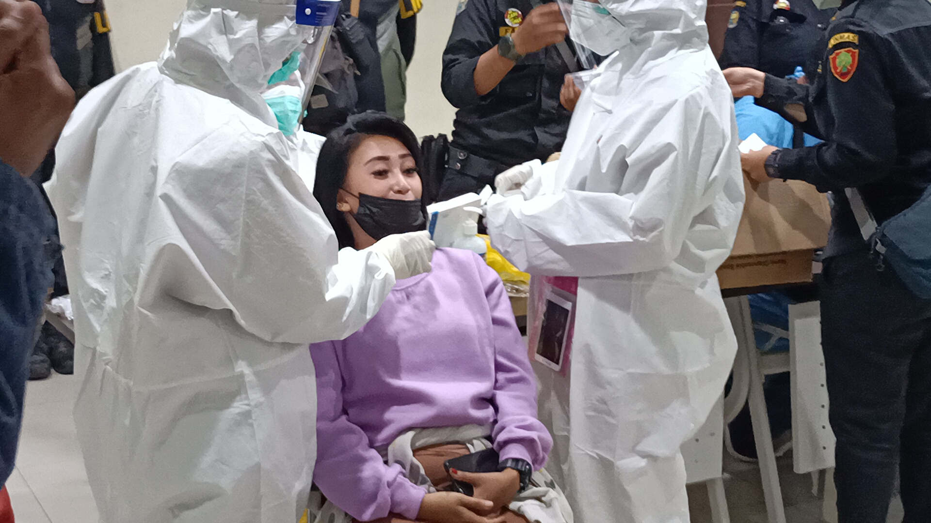 Dua Linmas Larang Wartawan Liputan Purel Bigball di Swab